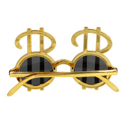 Sada doplňků Dolar (brýle, motýlek a šle)